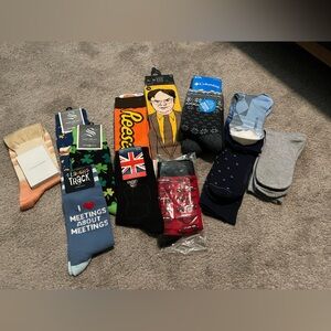 Men's Casual and Dress Socks Bundle